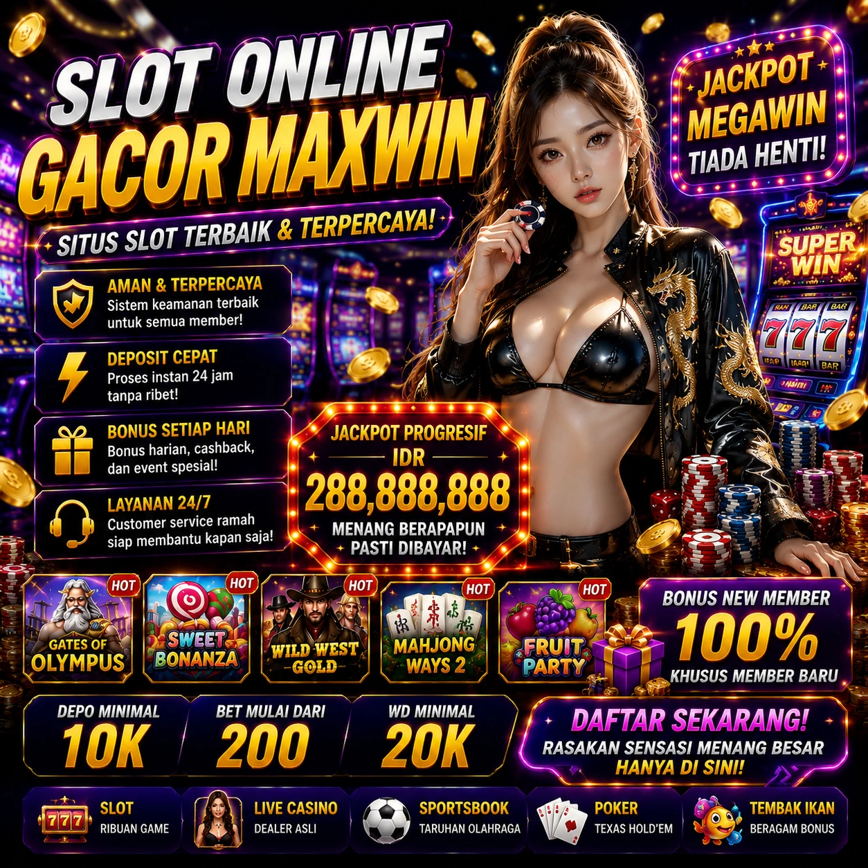 Slot Gacor idkenzototo Setiap Hari
